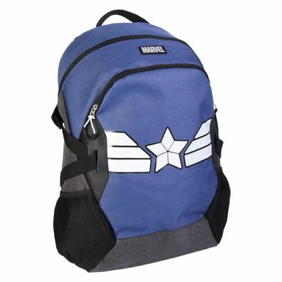 Schulrucksack Marvel Blau (33 x 48,5 x 18 cm)