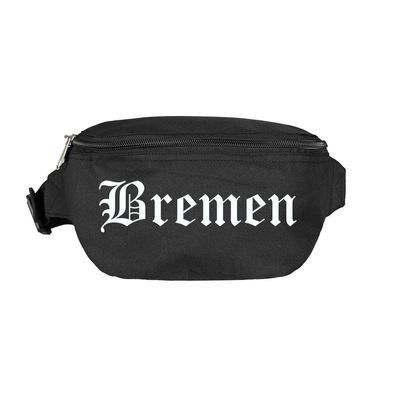 Bremen Bauchtasche - Altdeutsch bedruckt - Gürteltasche Hipbag - Farbe: