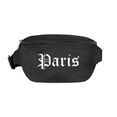 Paris Bauchtasche - Altdeutsch bedruckt - Gürteltasche Hipbag - Farbe: