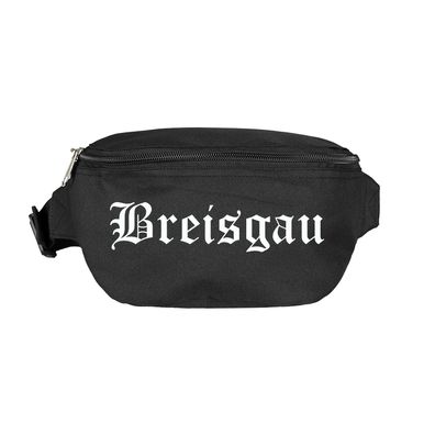 Breisgau Bauchtasche - Altdeutsch bedruckt - Gürteltasche Hipbag - Farbe