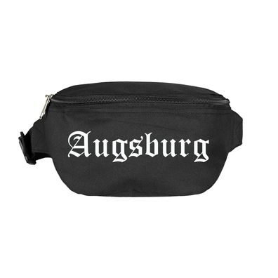 Augsburg Bauchtasche - Altdeutsch bedruckt - Gürteltasche Hipbag - Farbe