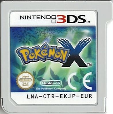 Pokemon X Game Freak Nintendo 3DS 2DS - Ausführung: nur Modul