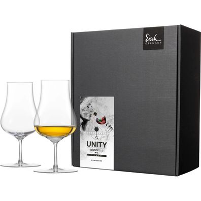 Eisch Malt Whiskyglas Unity Sensisplus - 2 Stk im Geschenkkarton 522/213 | Whiskyglas