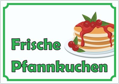 Frische Pfannkuchen Aufkleber