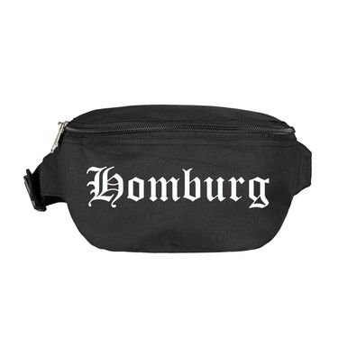 Homburg Bauchtasche - Altdeutsch bedruckt - Gürteltasche Hipbag - Farbe: