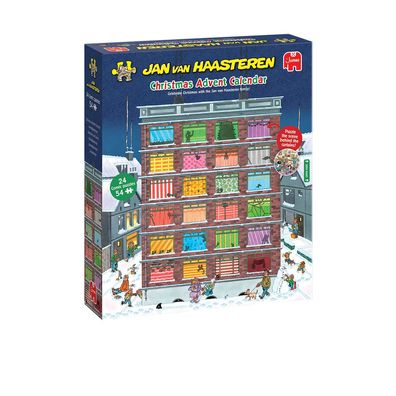 Jumbo Spiele 1110100314 Jan van Haasteren Puzzle Adventskalender