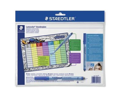 Staedtler® 641SP Lumocolor® Stundenplan correctable, 30 x 20 cm