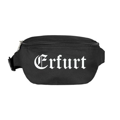 Erfurt Bauchtasche - Altdeutsch bedruckt - Gürteltasche Hipbag - Farbe: