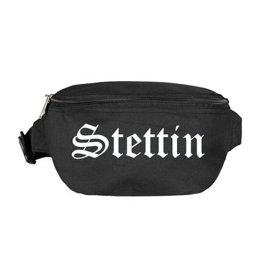 Stettin Bauchtasche - Altdeutsch bedruckt - Gürteltasche Hipbag - Farbe: