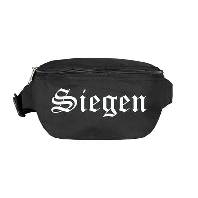 Siegen Bauchtasche - Altdeutsch bedruckt - Gürteltasche Hipbag - Farbe: