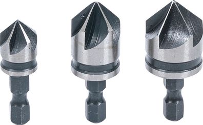 Senker-Bit-Satz | HSS | Antrieb 6,3 mm (1/4") | 12 - 16 - 19 mm | 3-tlg. BGS