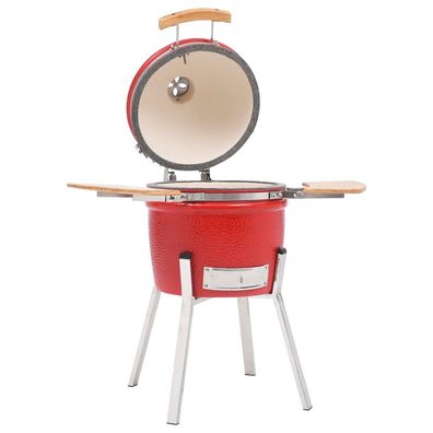 vidaXL Kamado-Grill und Smoker Keramik 81 cm