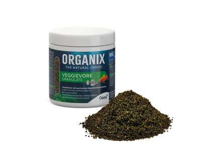 Oase Organix Veggievore Granulate MSC 250 ml- vegetarisches Aquariumfutter