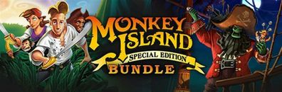 Monkey Island - Special Edition Bundle (PC Nur Steam Key Download Code) keine CD