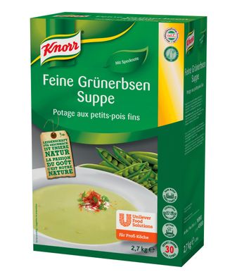 Knorr Feine Grünerbsen Cremesuppe