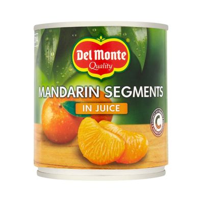 Del Monte Orangen Mandarinen in Saft ein natürlich süßes Aroma Dose 300g