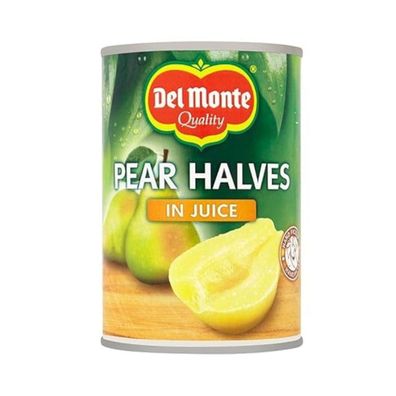 Del Monte Birnen halbe Frucht in Saft saftiger Geschmack 415g