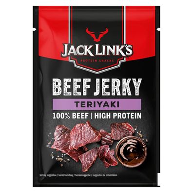 Beef Jerky Teriyaki würziger fruchtiger asiatischer Geschmack 60g