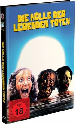 Hölle der lebenden Toten (LE] Mediabook Cover B (UHD, Blu-Ray & DVD] Neuware