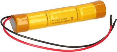 Akkupack Notlicht Notbeleuchtung 3,6V 1500mAh - L1x3 Hochtemperatur