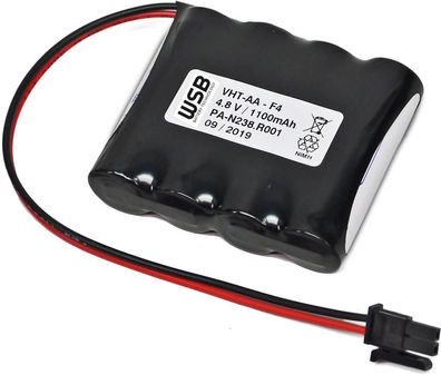 Notleuchten Akkupack 4,8V 1100mAh NiMH Inotec 890015