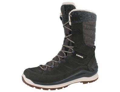 LOWA Barina EVO GTX Damen Winterstiefel Schnürstiefel Outdoor grau Warmfutter