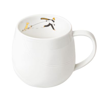 Schneetag Tasse "Hundeschlitten" Kaffeetasse Teetasse - Räder Design