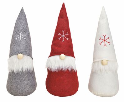 Wichtel XXL 3er Set - 50 cm - Deko Weihnachtszeit Weihnachten Weihnachtsdeko