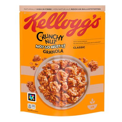 Kellogg Crunchy Nut Granola Classic köstliche Mischung 380g