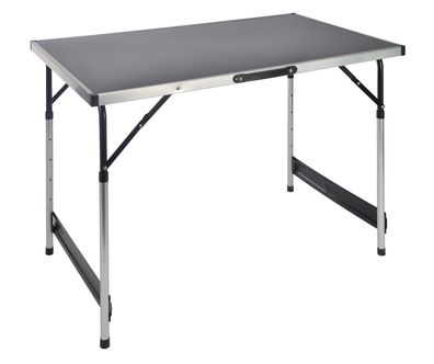 Alu Universaltisch höhenverstellbar - 100 x 60 cm - Klapptisch Camping Garten Tisch