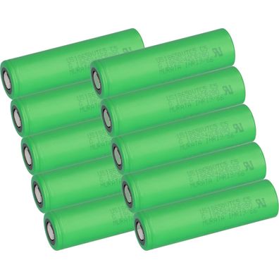 10x Murata Akku Li-Mn US18650VTC5 3,6V 2610mAh LiNiMnCoO2 max. 30A Akku