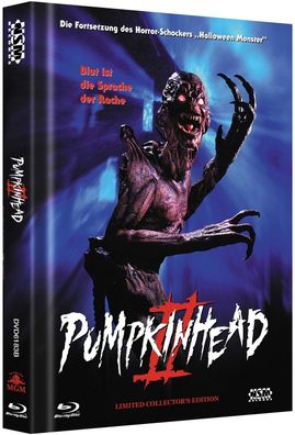 Pumpkinhead 2 (LE] Mediabook Cover B (Blu-Ray & DVD] Neuware