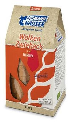 ErdmannHAUSER Getreideprodukte GmbH 6x ErdmannHAUSER demeter Wolken Zwieback aus