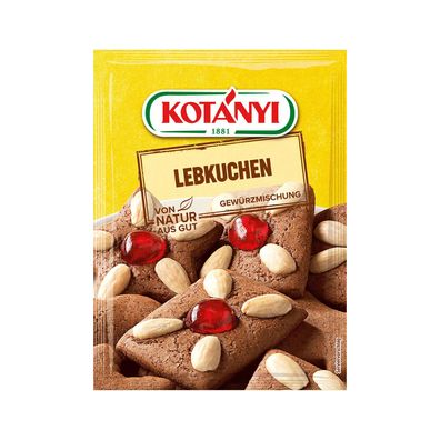 Kotanyi Lebkuchen Gewürzmischung für Lebkuchen Backhilfe 31g