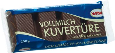 Wawi Kuvertüre Vollmilch 200g