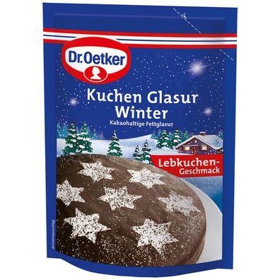 Oetker Kuchenglasur Winter 0,125 Kg