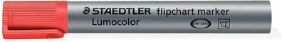 10x Staedtler 356 B-2 Flipchartmarker Lumocolor rot