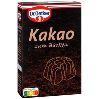 Dr. Oetker Kakao zum Backen dunkel mit vollmundigem Aroma 100g