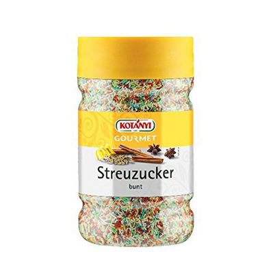 Kotanyi Gourmet kunterbunter süßer fruchtiger Streuzucker 720g