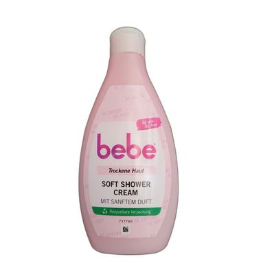 36,24EUR/1l Bebe Soft Shower Cream Cremedusche Pflegedusche 250ml Flasche