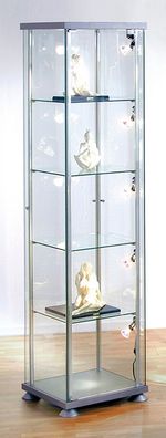 Kerkmann Vitrine Quadratvitrine expoline B 45 x T 45 x H 180 cm