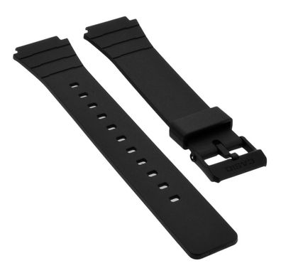 Casio Collection Uhrenarmband Resin schwarz W-217H W-217HM-7BV W-217