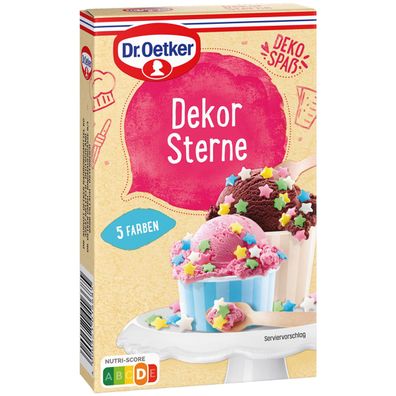 Oetker Dekor Sterne 0,06 Kg