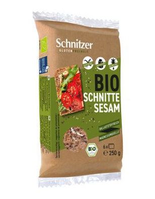 Schnitzer Glutenfreiheit 3x Bio Schnitte Sesam 250g