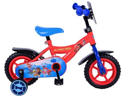 10" 10 Zoll Kinder Jungen Fahrrad Kinderfahrrad Kinderrad Bike Paw Patrol Rot