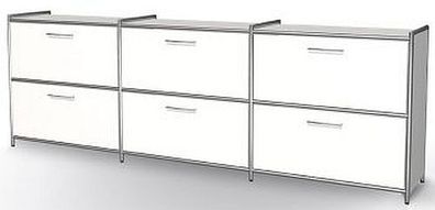 kerkmann Sideboard 7918 Artline 2 OH 236x38x78 cm mit 6 Schubfächern