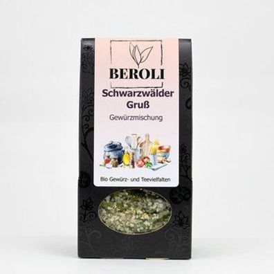 Bio Beroli 6x Gewürzmischung Schwarzwälder Gruß Beroli 90g