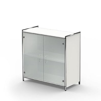 Kerkmann Sideboard Artline 2 OH 80x38x78 cm Glas