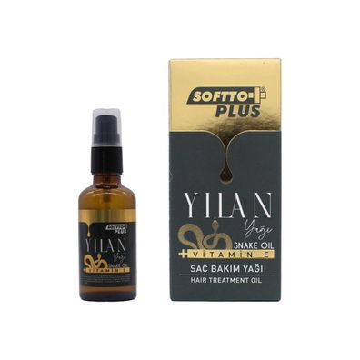 Softto+Plus Snake Oil - Hair Oil Haarpflege Öl, itamin-E, chlangenöl 50ml