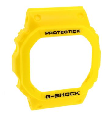 Casio Bezel | Ersatzteil Lünette Resin gelb für G-Shock DW-5600P